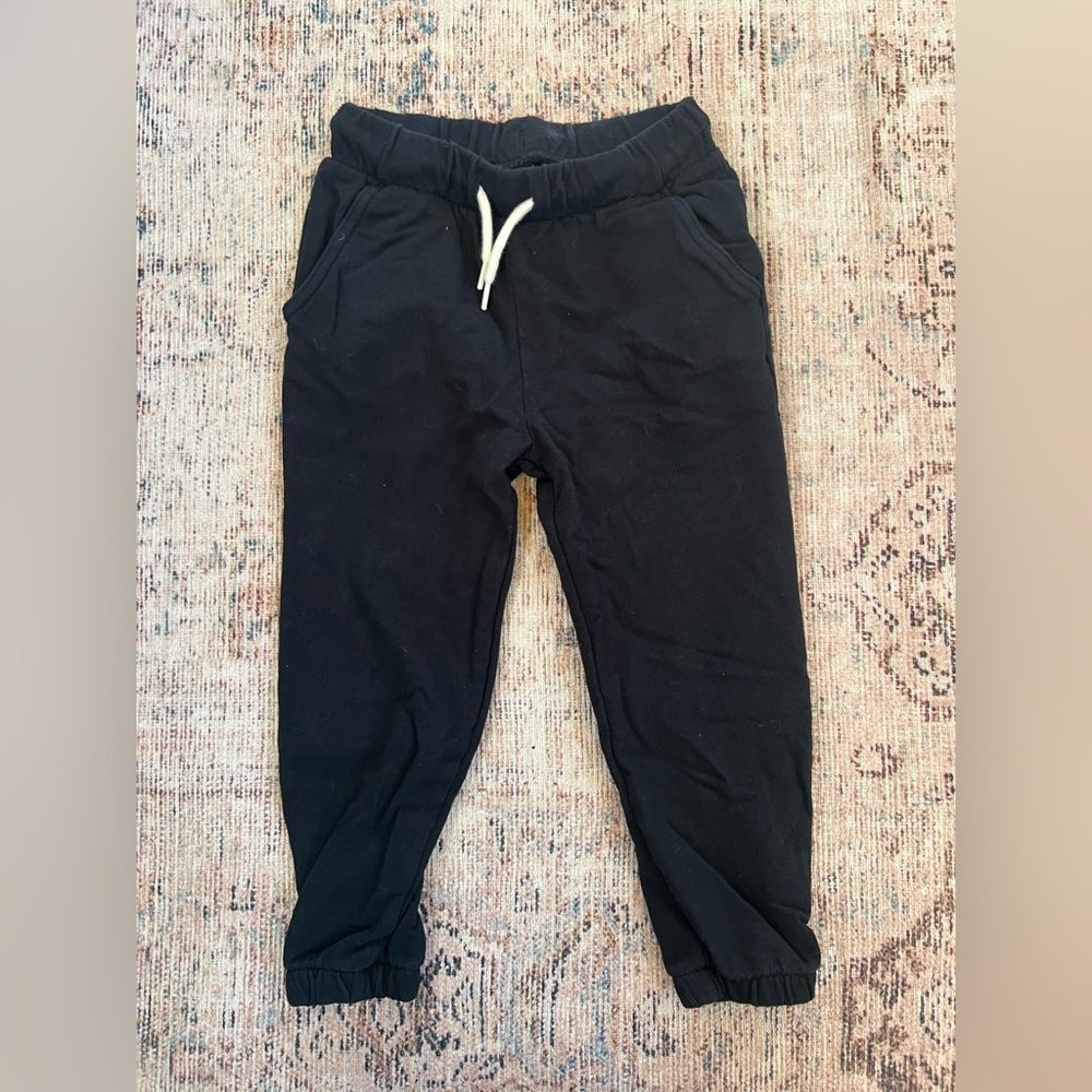 Old Navy Kids Black Joggers with Drawstring